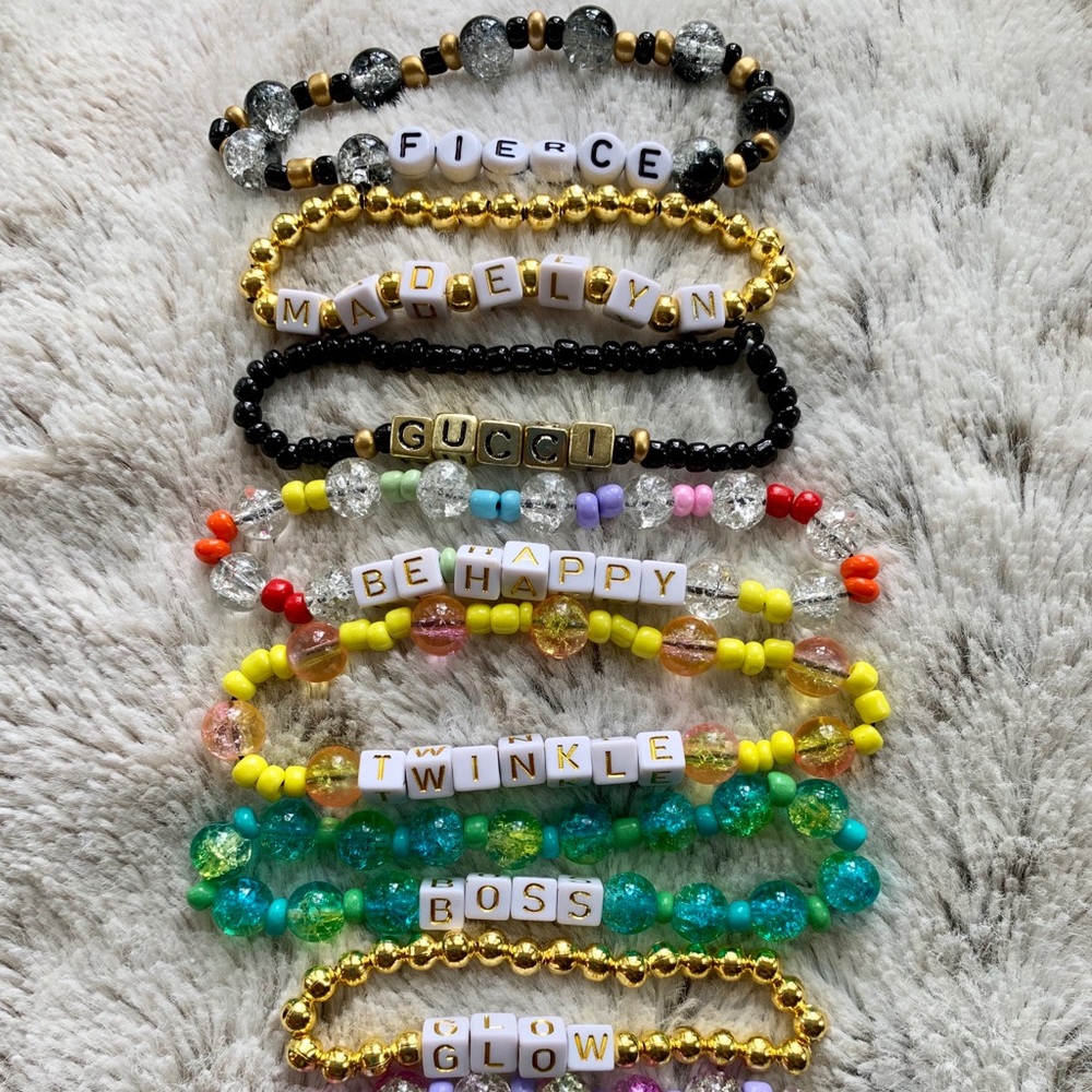 Custom Bead Bracelets - image 1